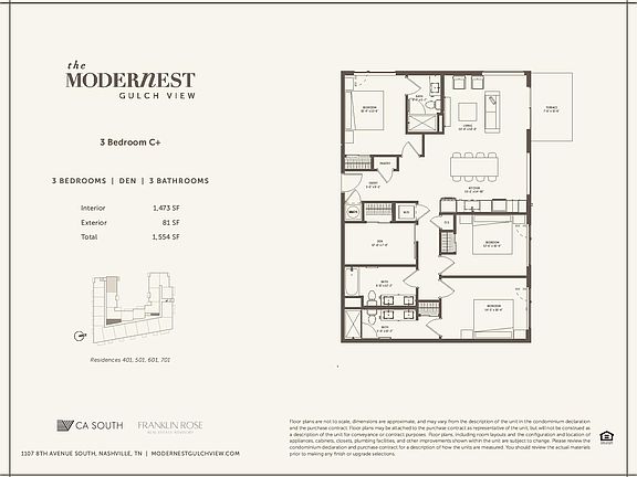 Modernest Gulch View 3 Bedroom C