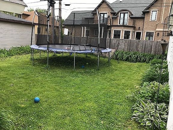 Back Yard Grass area