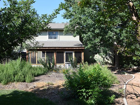 Backyard and screen room