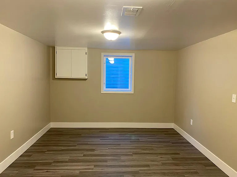 Basement bedroom