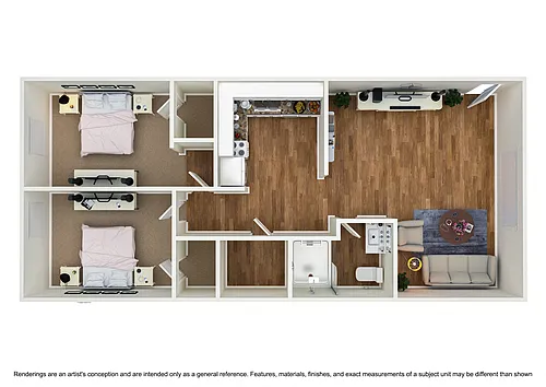 Floor plan Beaumont B1
