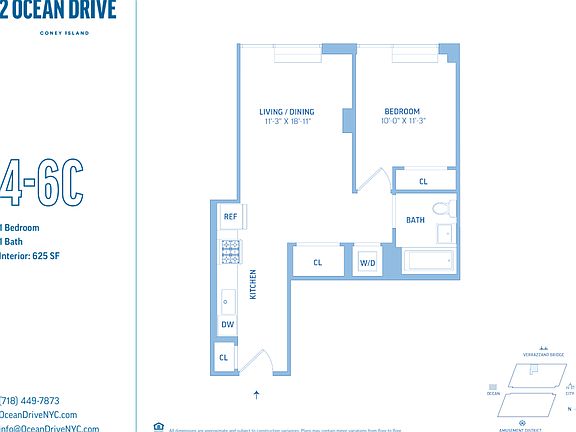 2nd image of 2 Ocean Dr #W6c