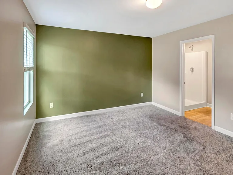Primary Bedroom will fit a King Bed