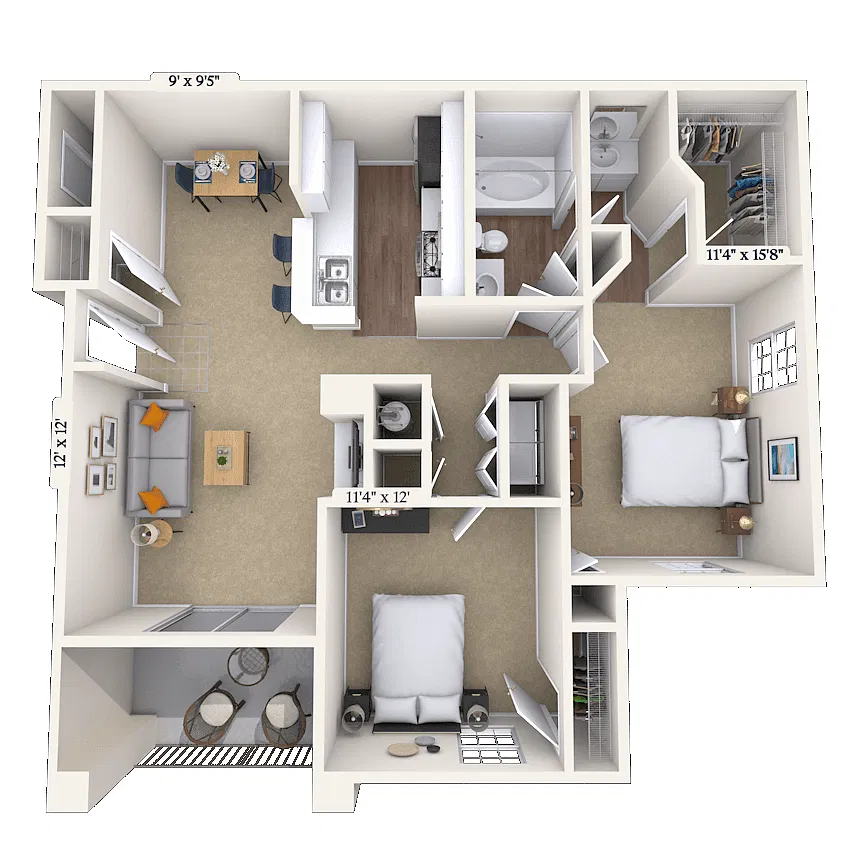 Floor plan The Bamford
