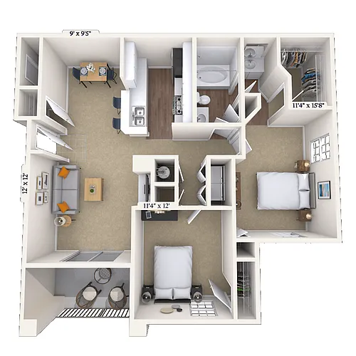 Floor plan The Bamford