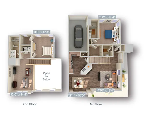 Floor plan B3TL-1511