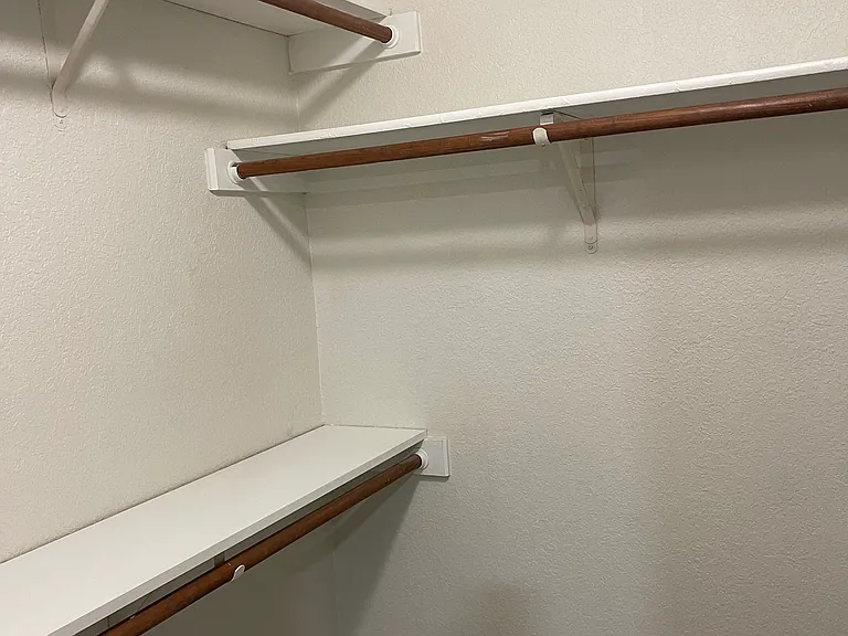Master bedroom closet