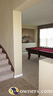 Entry to family room/game room