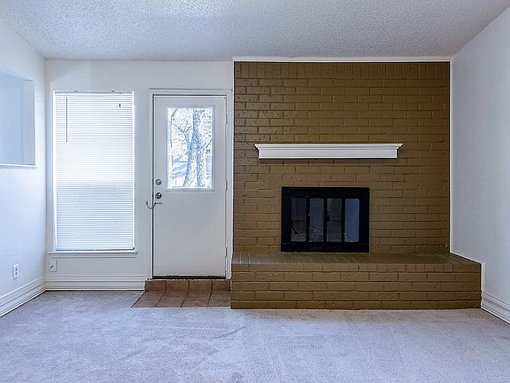 Living room fire place