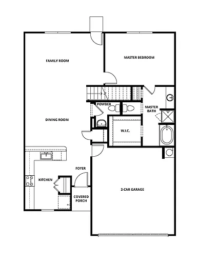 Floor plan Driftwood
