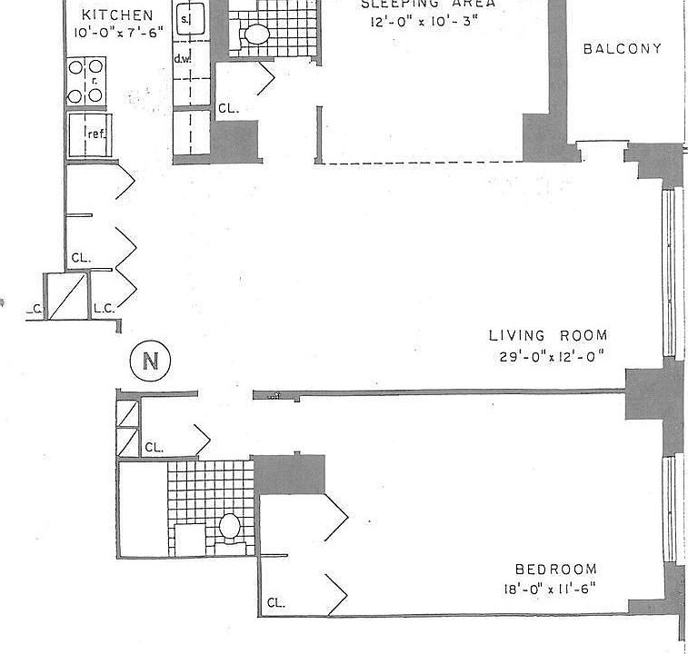 1st image of 300 Mercer St APT 34N