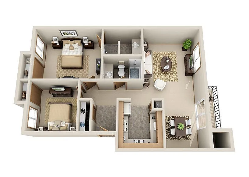 Floor plan Amber
