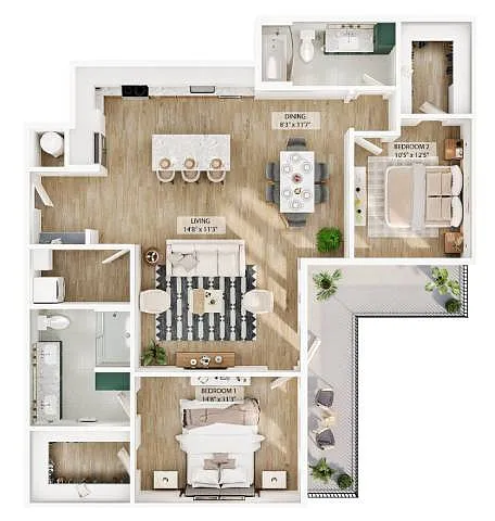 Floor plan B12