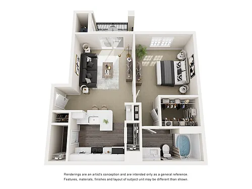 Floor plan The Santa Fe