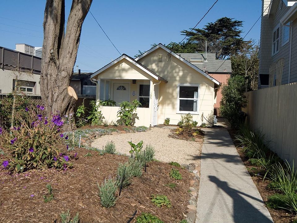 front of the house