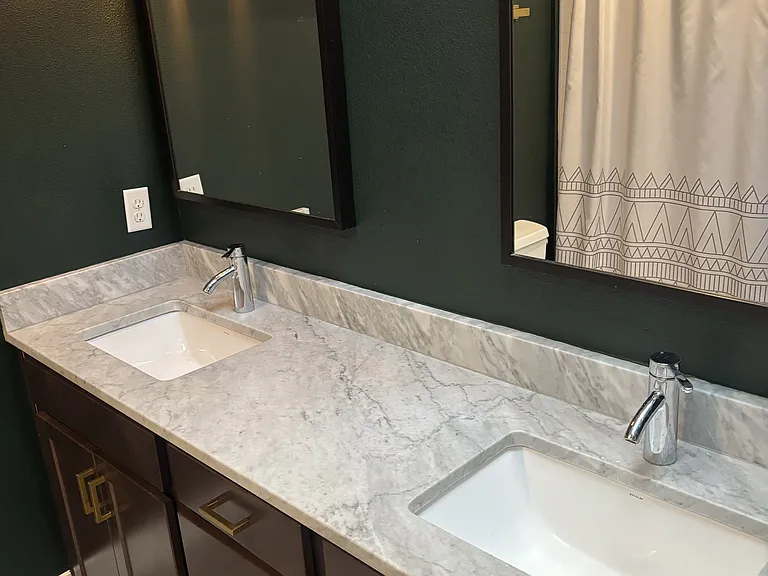 Main floor full bathroom - newly painted