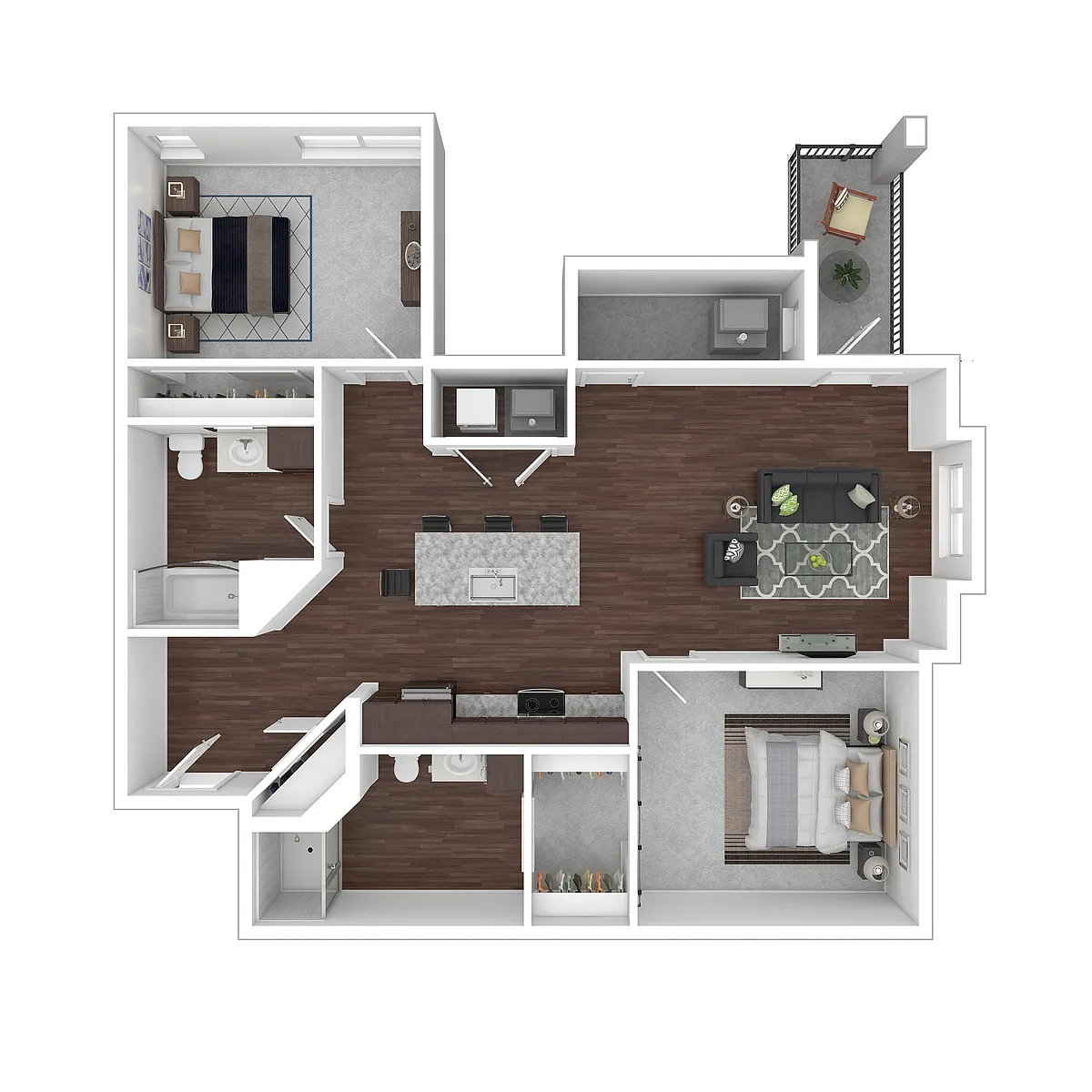 Floor plan B2