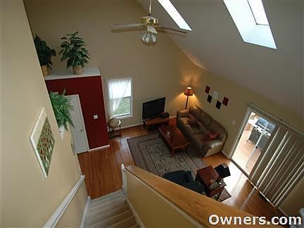 living room from upstairs