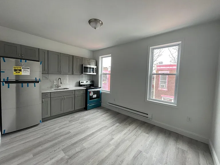 large live-in kitchen with tons of light
