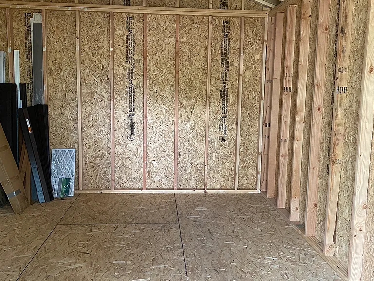 Shed is provided for tenant