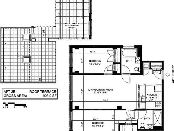 2nd image of 351 W 54th St APT 2E