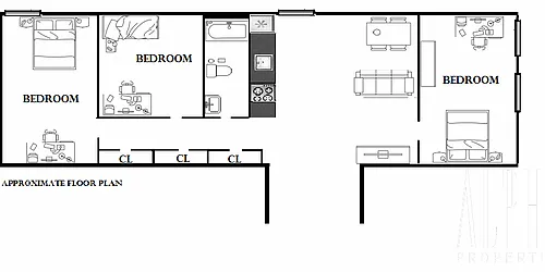 Rented by Alpha Properties NYC I LLC