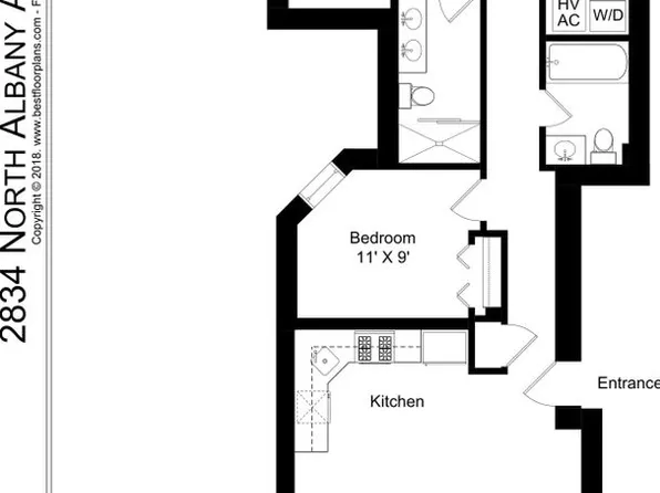 2834 Albany LLC, 2834-36 N Albany Ave #2834G, Chicago, IL 60618
