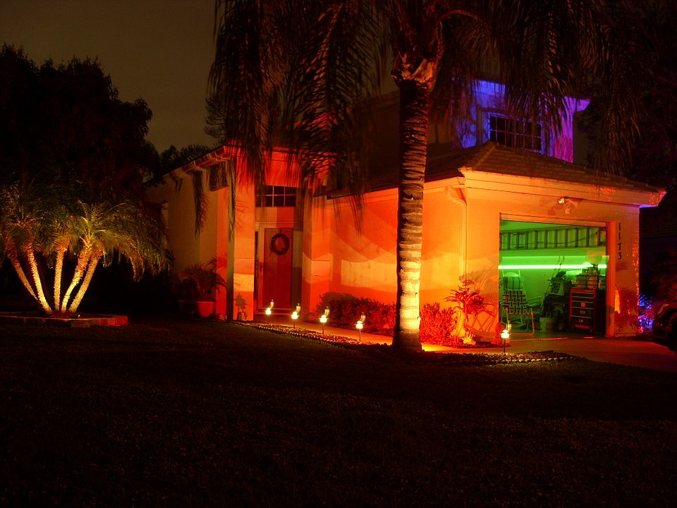 LED lighting, left front