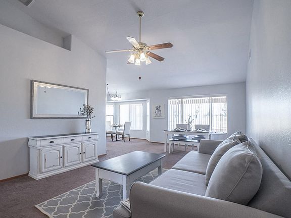 Formal living room and dining room.