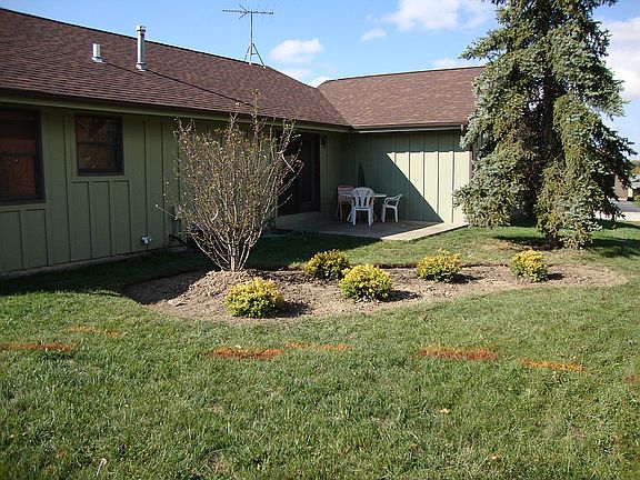 Private patio to BBQ