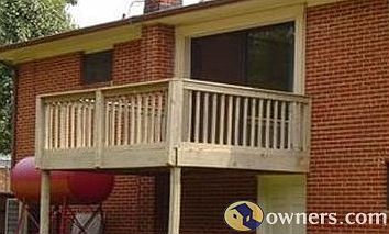 Deck - external Basement access