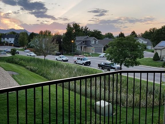 Mountain view from the large deck