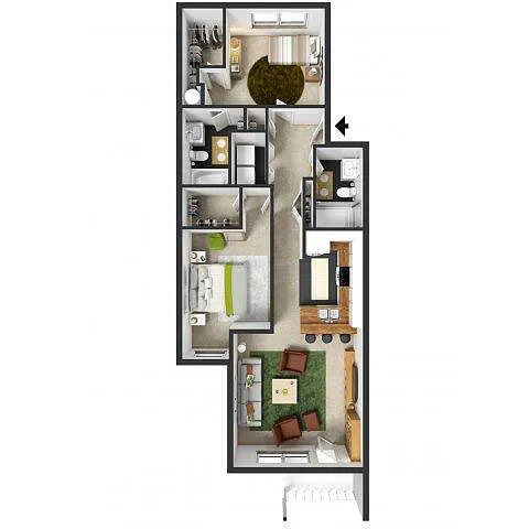 Floor plan Soho