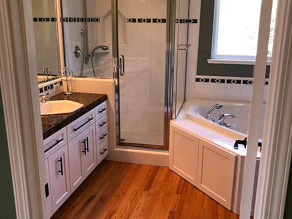 Upstairs primary bedroom's bathroom