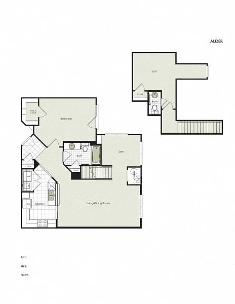 Floor plan Alder