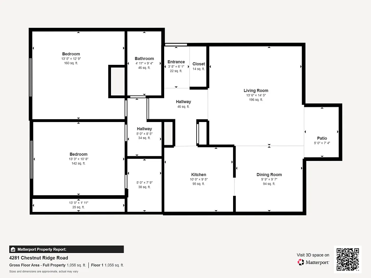 Floor plan 2 Bedroom 2 Bathroom