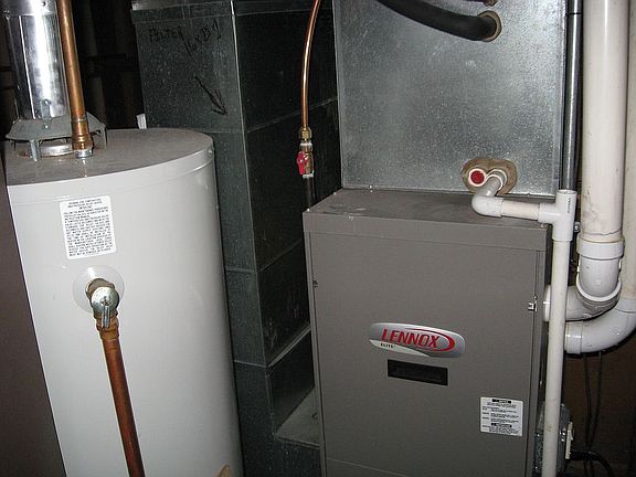 Hot water heater, Furnace,AC