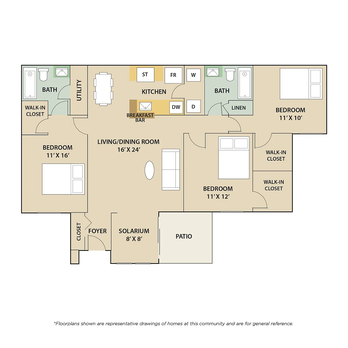 Floor plan Wellington