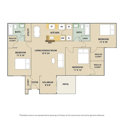 Floor plan Wellington