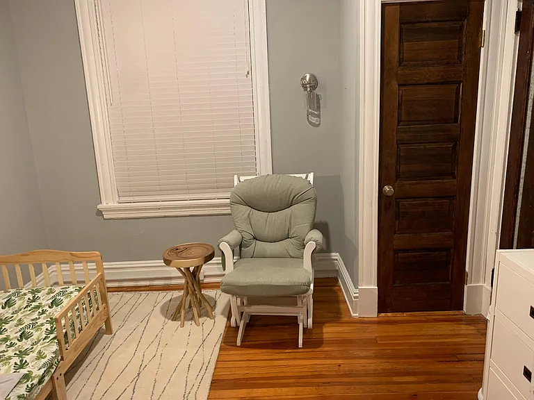 Smaller Bedroom 3, with adjoining door to full bath