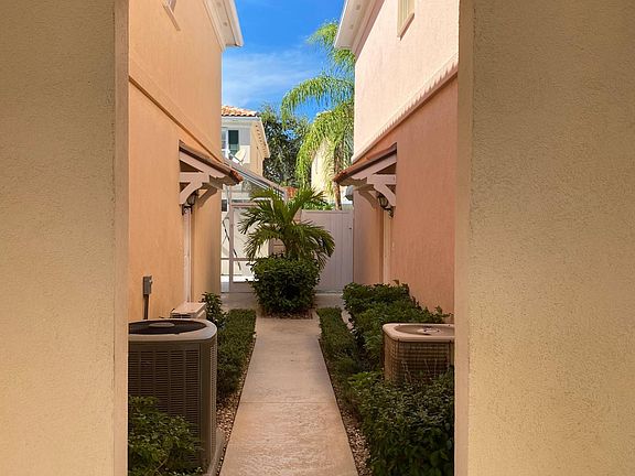 Walk way to front door