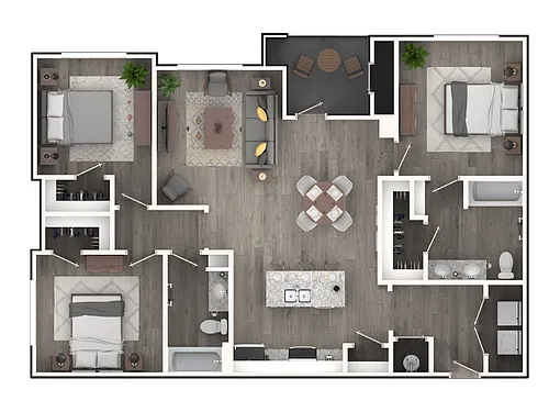 Floor plan C1