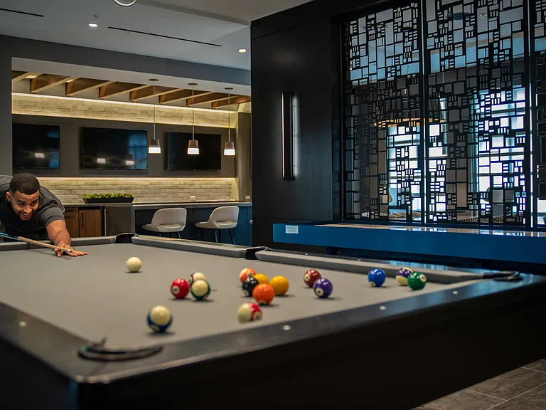 Club Room with Games