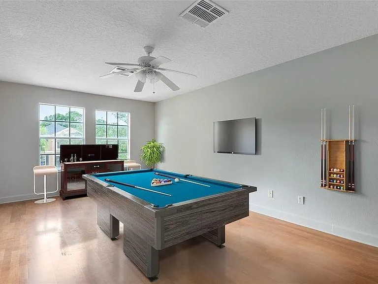Bonus/Media room with virtual staging (Room is upstairs over garage)