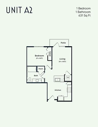 Floor plan A2