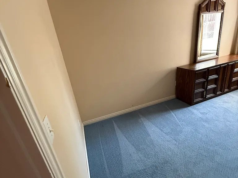 Master bedroom with dresser
