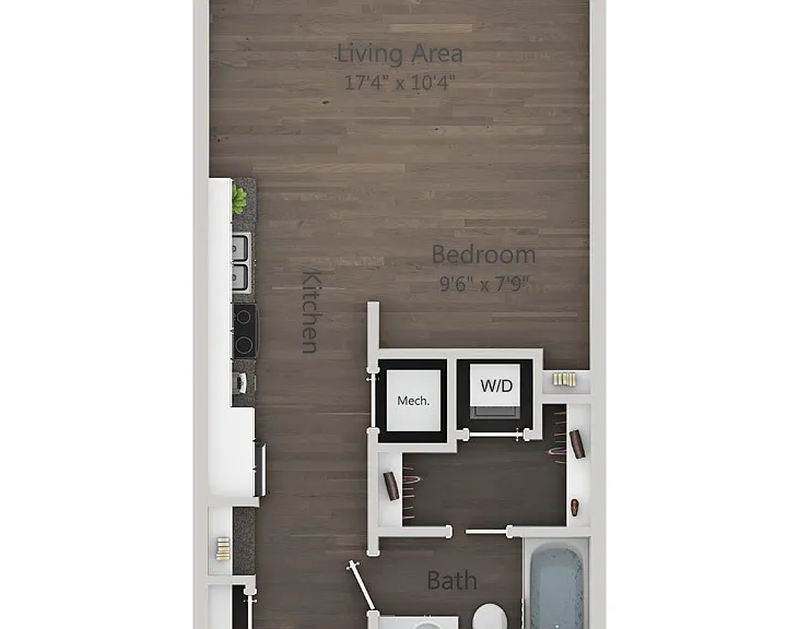 Sheer (S1) floor plan Ellison On Broad