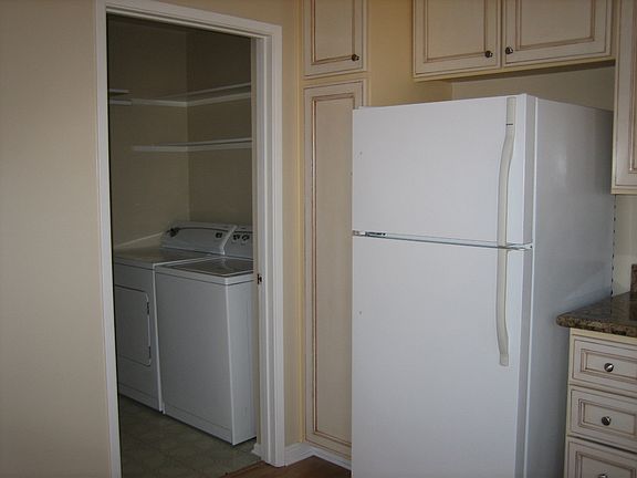 Kitchen into laundry