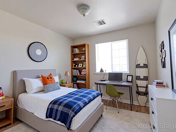 Virtually staged- Bedroom #3