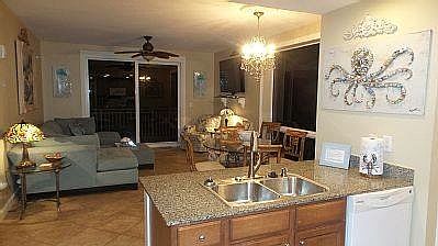 Family Room and kitchen